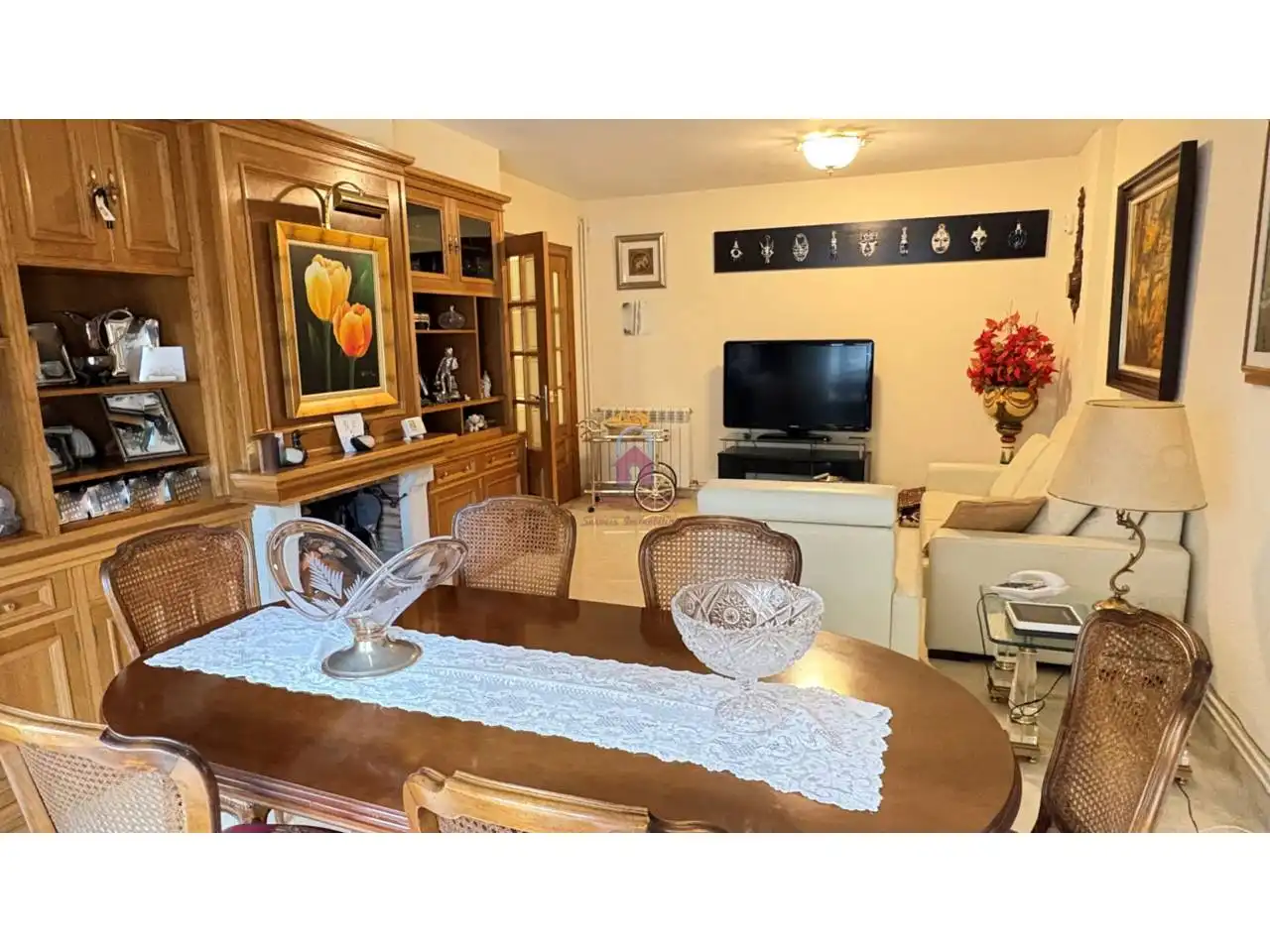 Wohnzimmer von Wohnung zum Verkauf in Terrassa mit Klimaanlage, Heizung und Balkon
