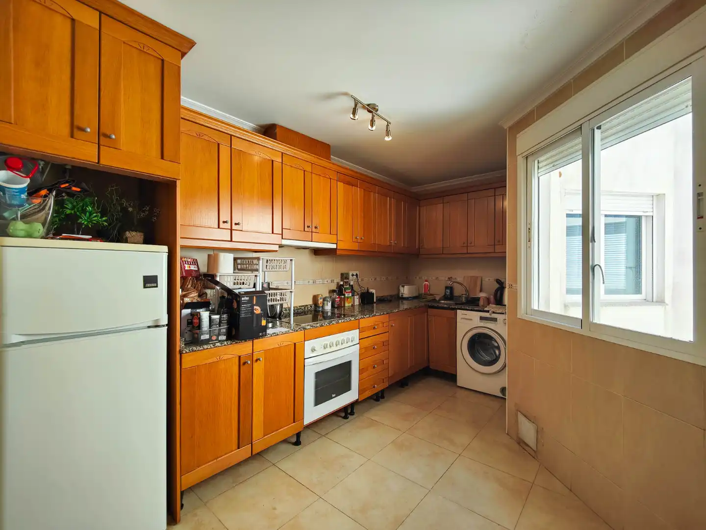 Küche von Dachboden zur Miete in Torrevieja mit Terrasse, Möbliert und Ofen