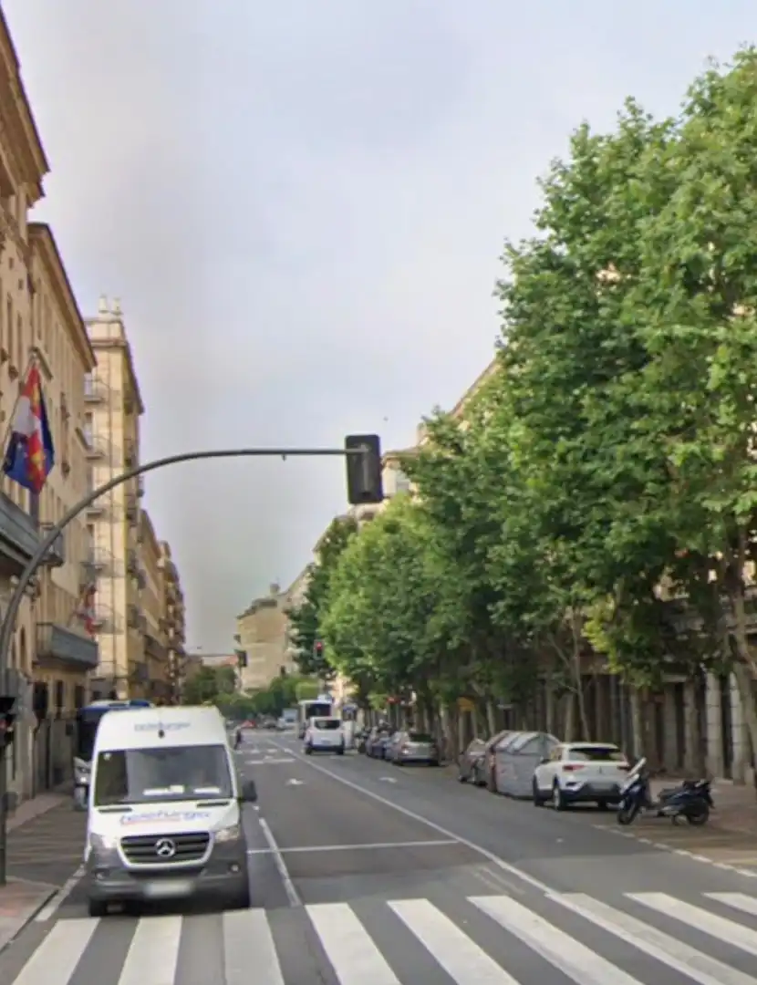 Vista exterior de Piso en venta en Salamanca con Calefacción, Parquet y Amueblado