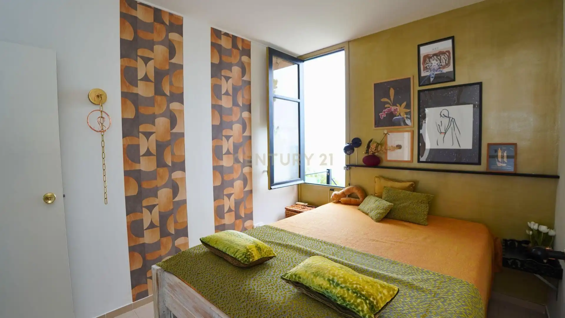 Dormitori de Apartament de lloguer en Calpe / Calp amb Aire condicionat, Traster i Forn