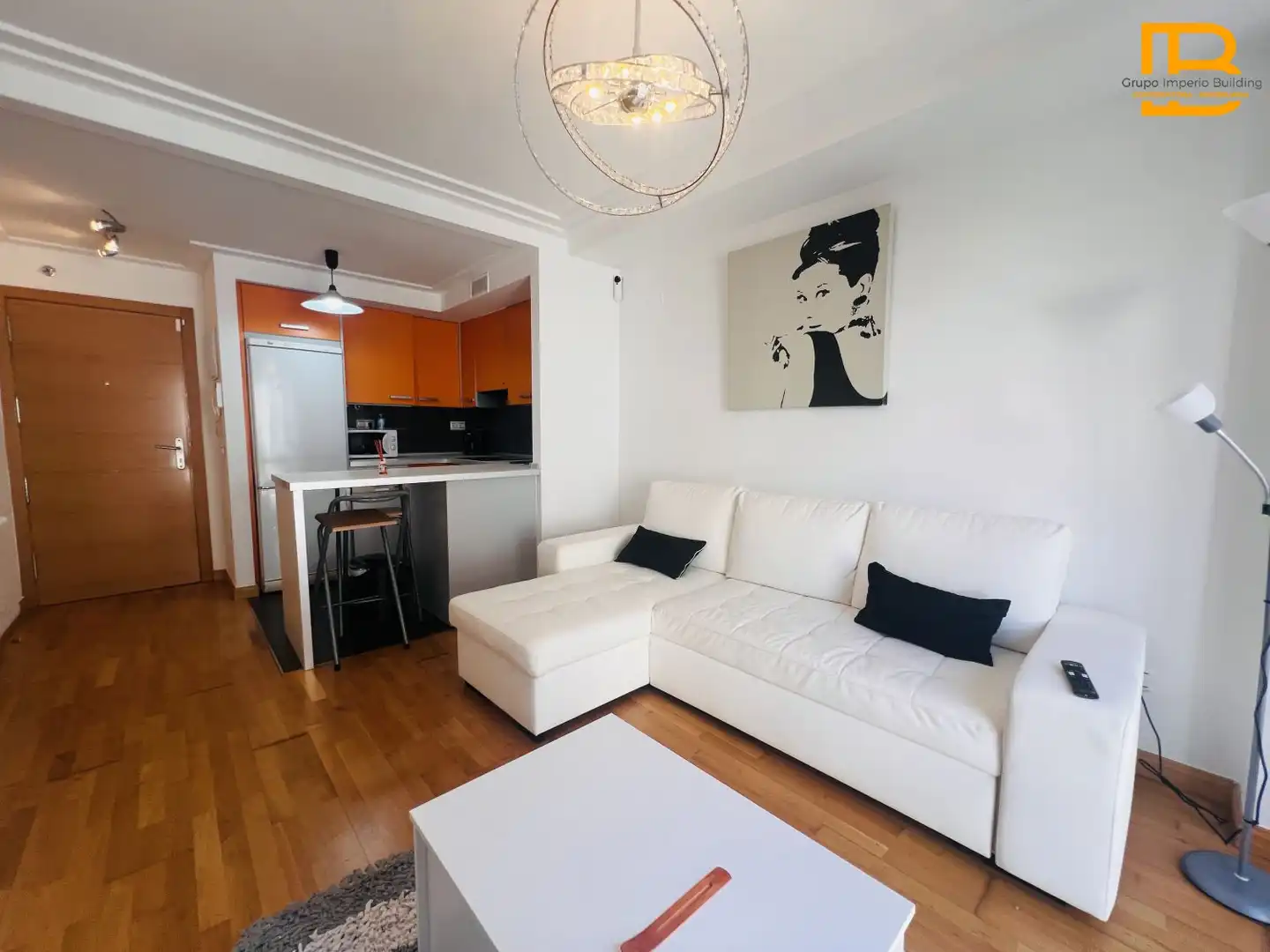 Living room of Flat for sale in Ramales de la Victoria  with Heating, Parquet flooring and Storage room