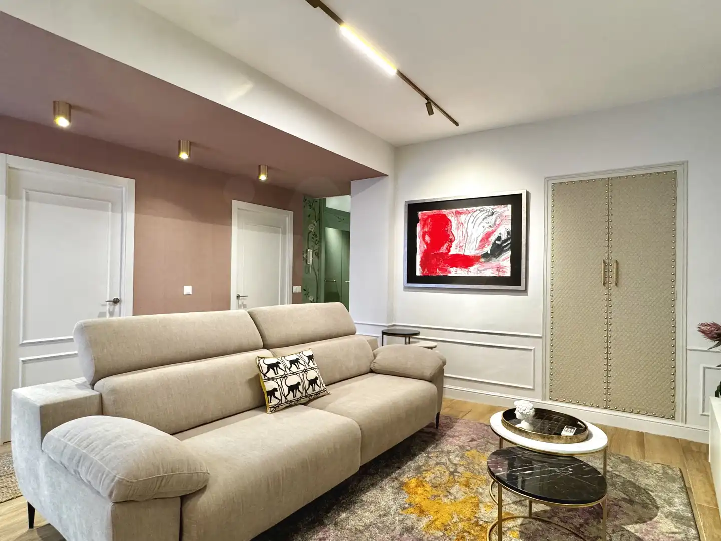Sala de estar de Piso en venta en Carcaixent con Aire acondicionado y Terraza