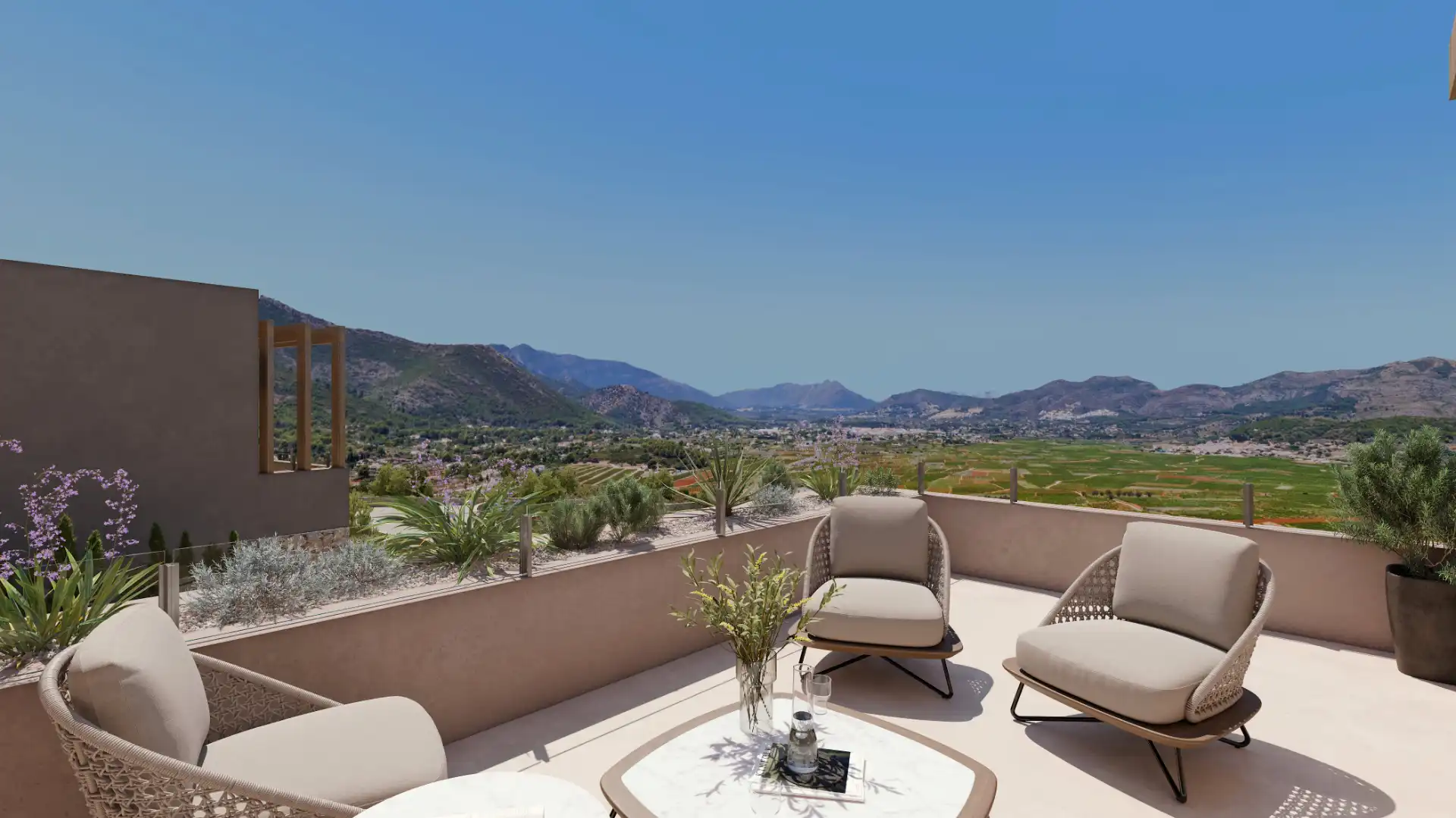 Terraza de Casa o chalet en venta en Llíber con Aire acondicionado, Calefacción y Jardín privado