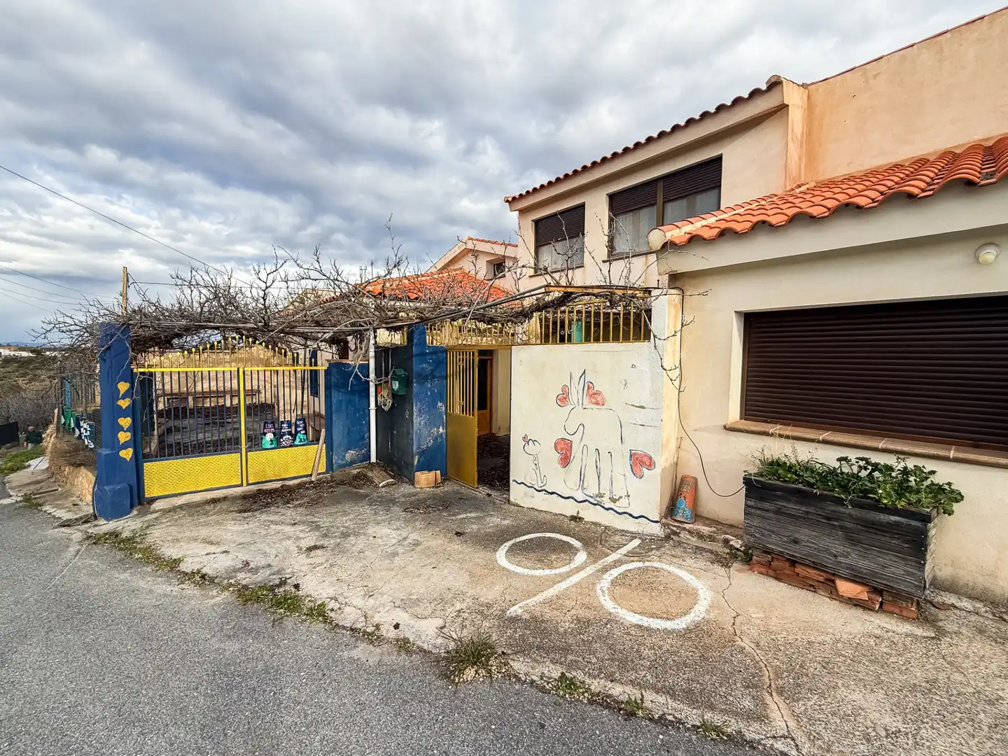 Vista exterior de Finca rústica en venta en Gor con Jardín privado, Terraza y Amueblado