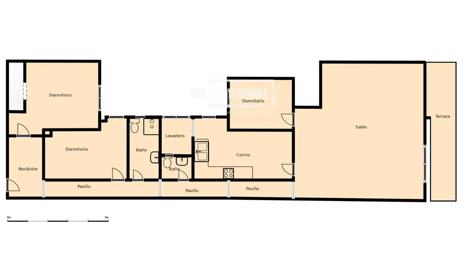 Flat for sale in Gandia  with Air Conditioner, Heating and Terrace