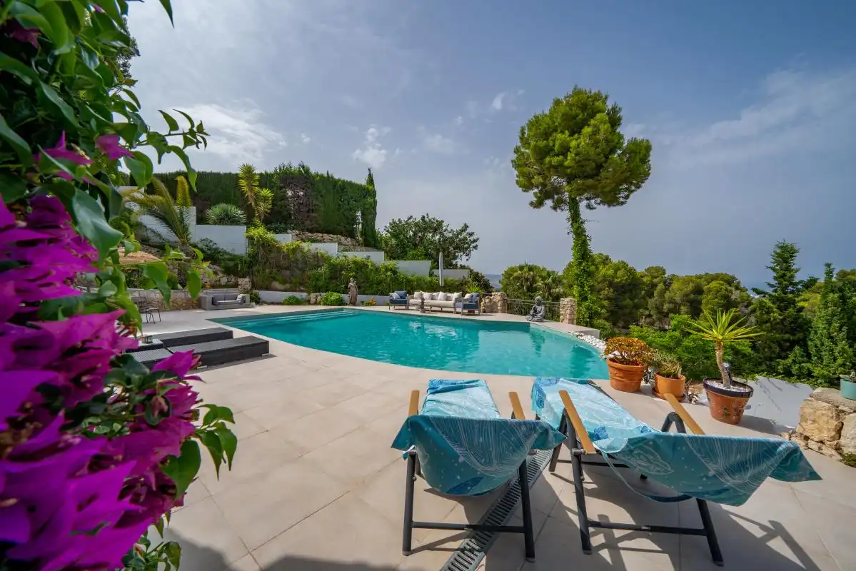Piscina de Casa o xalet en venda en Jávea / Xàbia amb Aire condicionat, Calefacció i Jardí privat