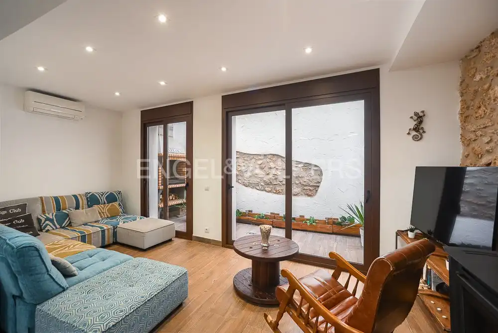 Sala d'estar de Casa o xalet en venda en Alcanar amb Aire condicionat, Calefacció i Terrassa