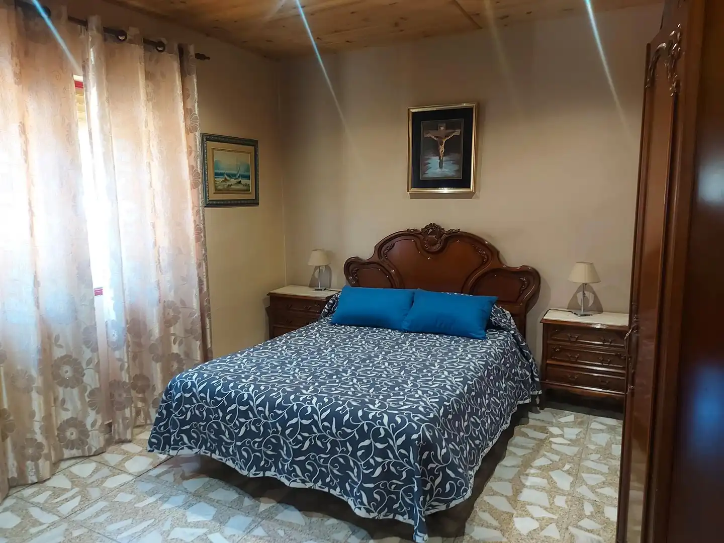 Habitación de Casa o chalet en venta en Navas del Rey con Aire acondicionado, Calefacción y Jardín privado
