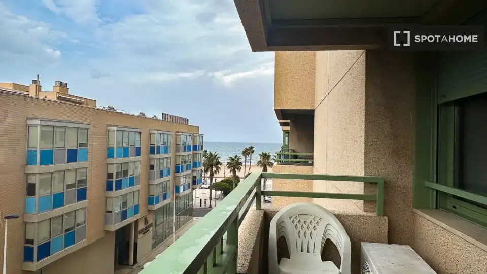 Appartamento con terrazza in affitto a La Patacona, imagen 7
