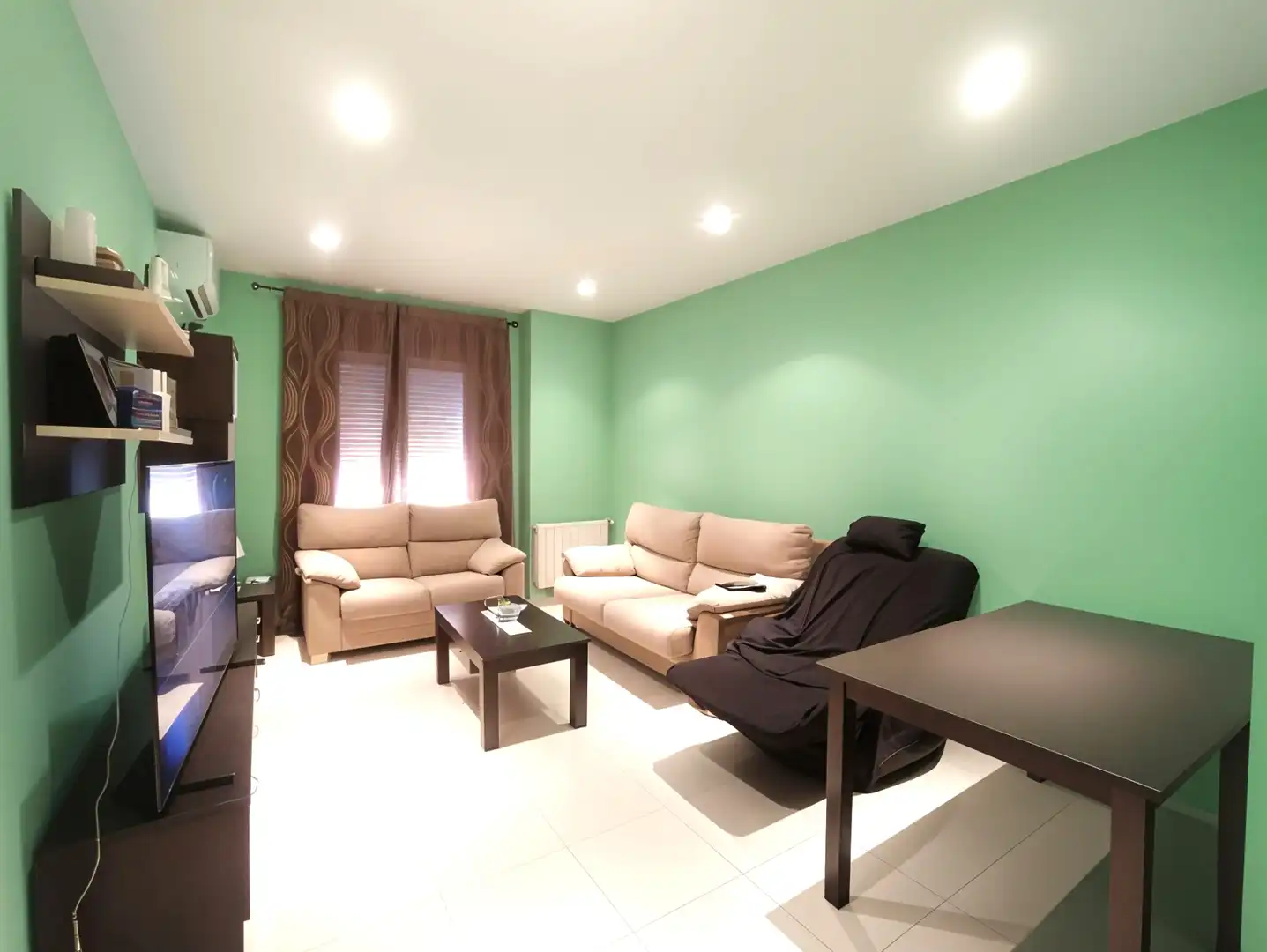 Sala de estar de Apartamento en venta en Don Benito con Aire acondicionado, Calefacción y Trastero