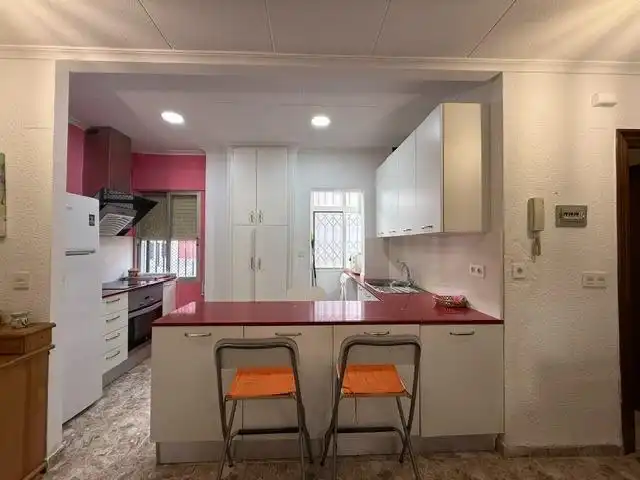 Cocina de Apartamento en venta en Murcia con Aire acondicionado, Calefacción y Jardín privado