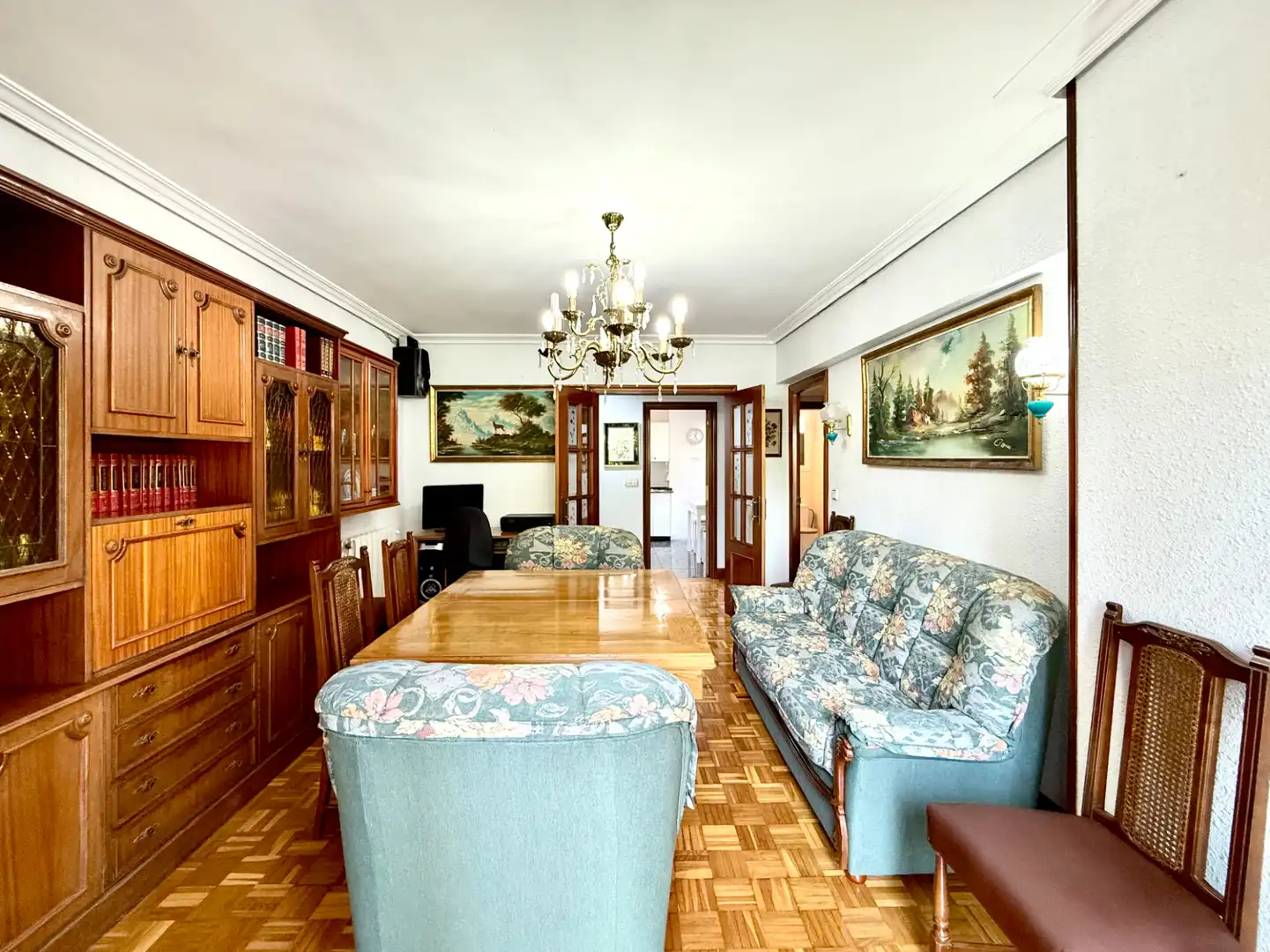 Esszimmer von Wohnung zum Verkauf in Donostia - San Sebastián  mit Heizung, Terrasse und Möbliert