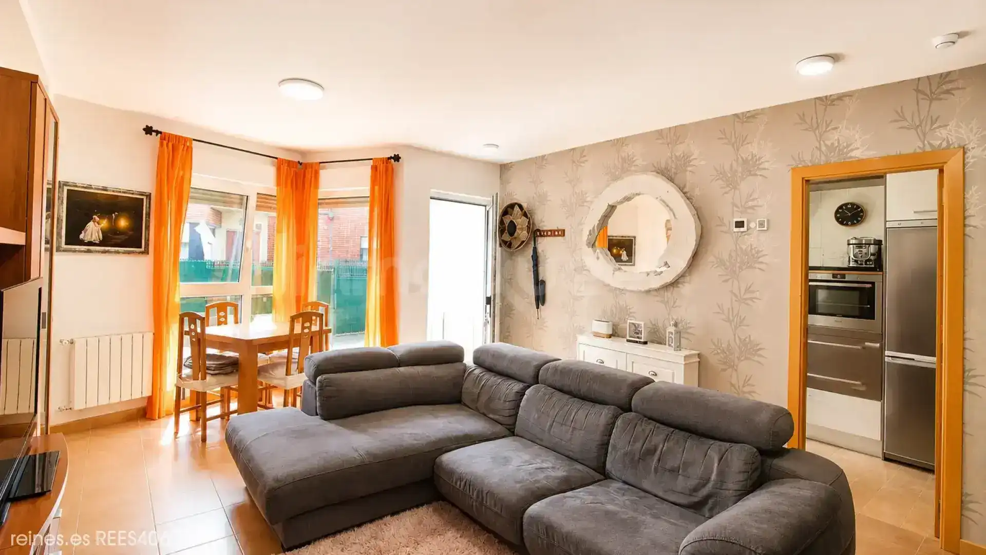Sala de estar de Casa adosada en venta en Piélagos con Calefacción, Terraza y Amueblado