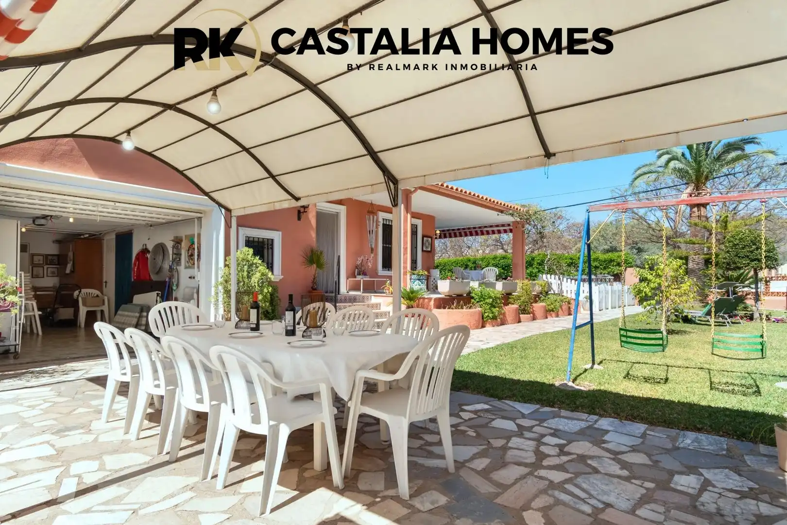 Vista exterior de Casa o chalet en venta en Benicasim / Benicàssim con Calefacción, Jardín privado y Terraza
