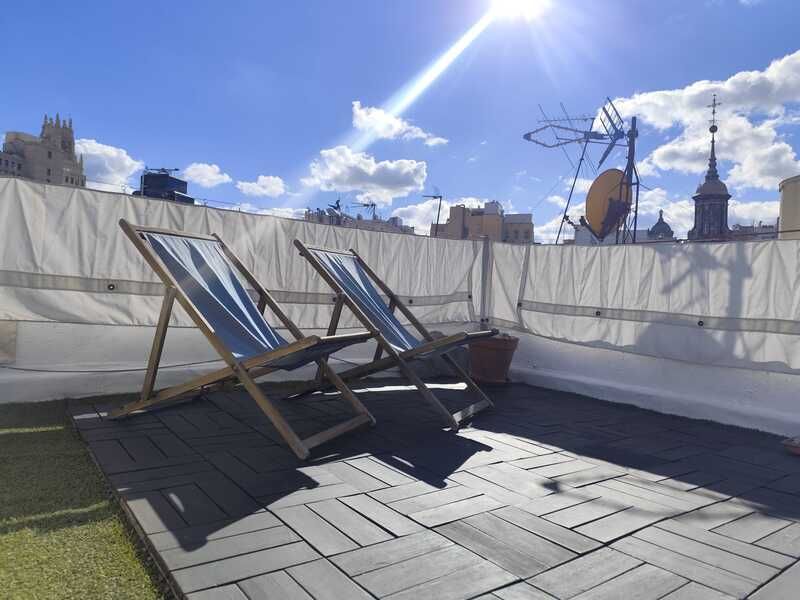 Terrace of Attic for sale in  Madrid Capital  with Air Conditioner, Heating and Terrace