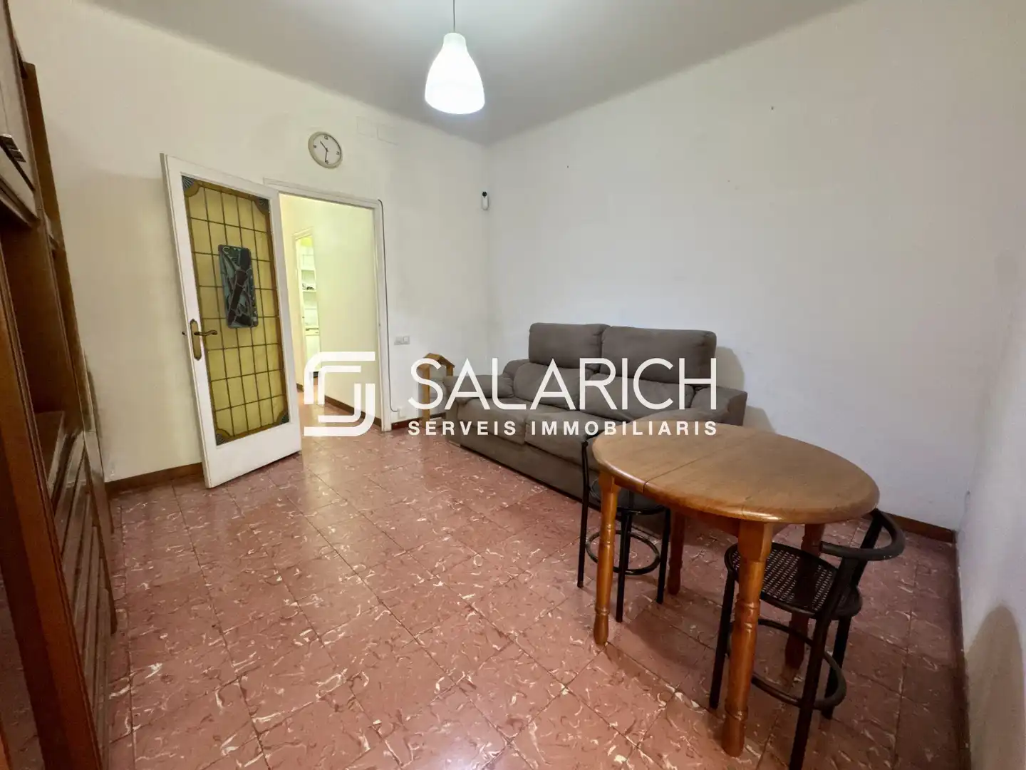 Living room of Flat for sale in Barcelona  with Air Conditioner and Balcony