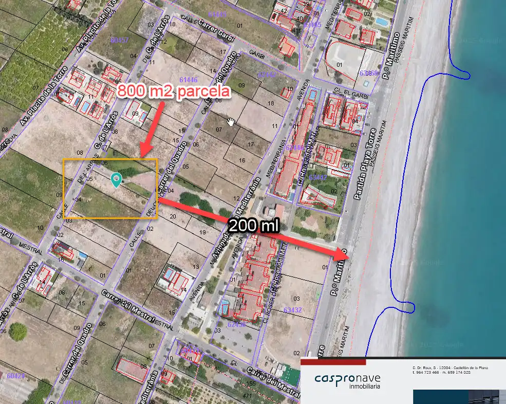 Terreny residencial en venda a Carrer de L'Arròs 17