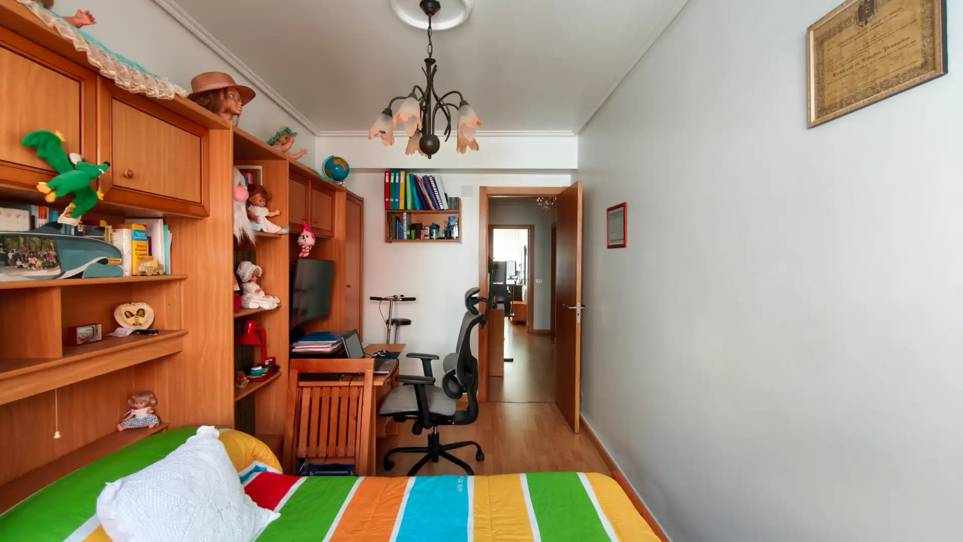 Bedroom of Flat for sale in Narón  with Heating, Terrace and Storage room