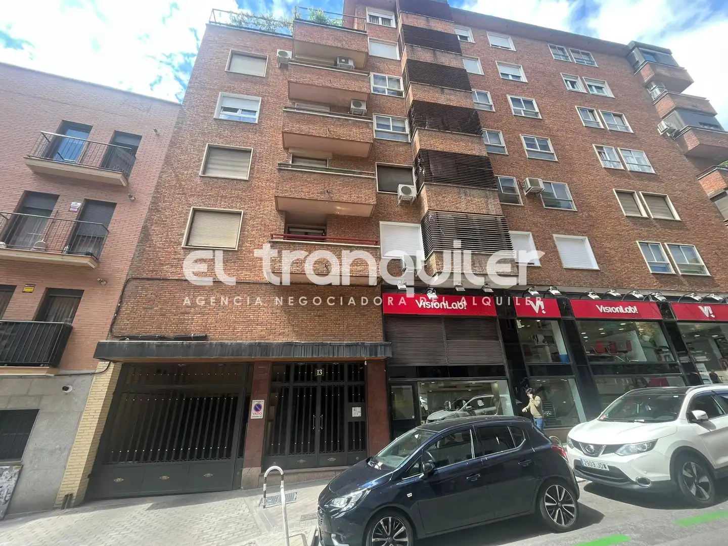 Exterior view of Flat for sale in Madrid  with Parquet flooring and Terrace