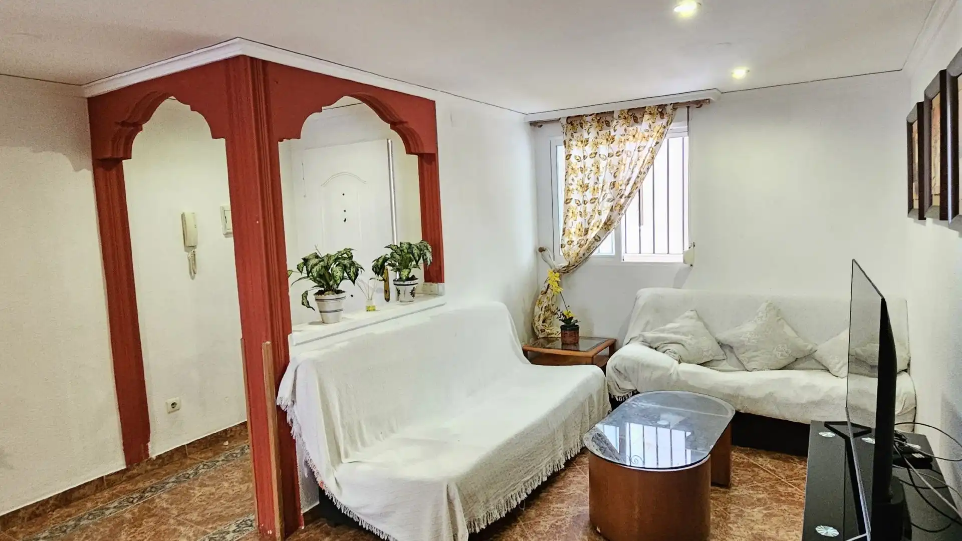 Sala d'estar de Apartament en venda en Oropesa del Mar / Orpesa amb Aire condicionat, Calefacció i Terrassa