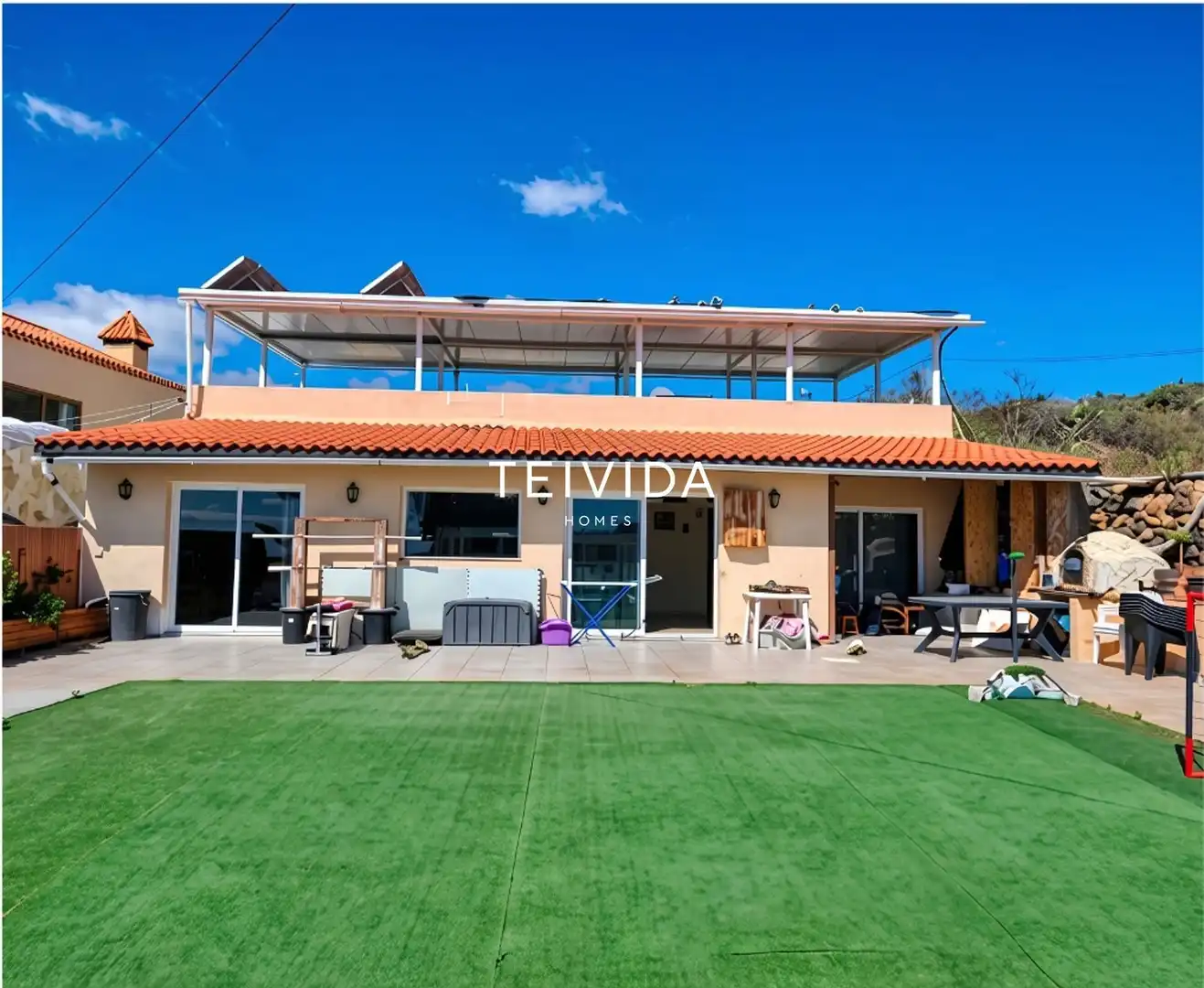 Detached house with pool for sale in Tamaide, imagen 3