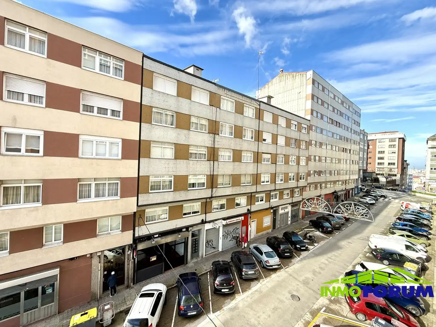 Vista exterior de Pis en venda en A Coruña Capital 