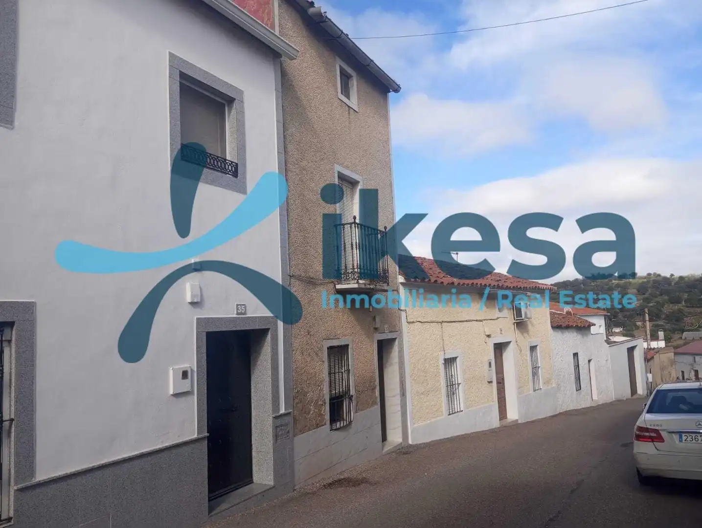 Vista exterior de Casa adosada en venta en Higuera de Vargas