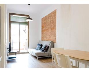 Living room of Flat to rent in  Barcelona Capital  with Air Conditioner and Terrace