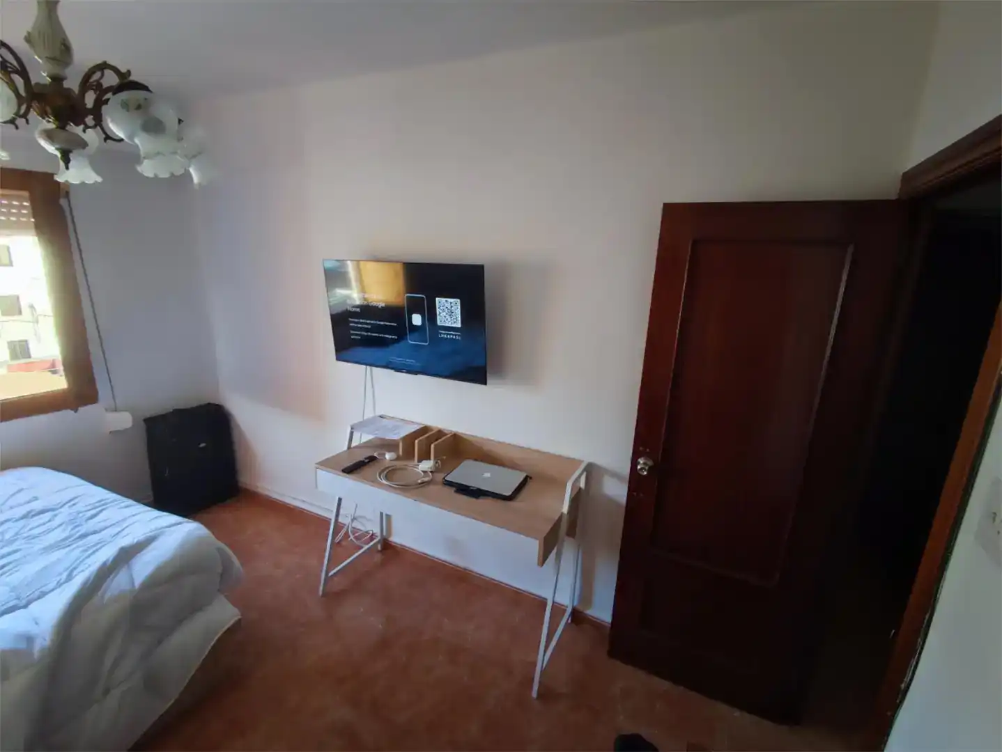 Sala de estar de Piso para compartir en Ejea de los Caballeros con Amueblado y Balcón