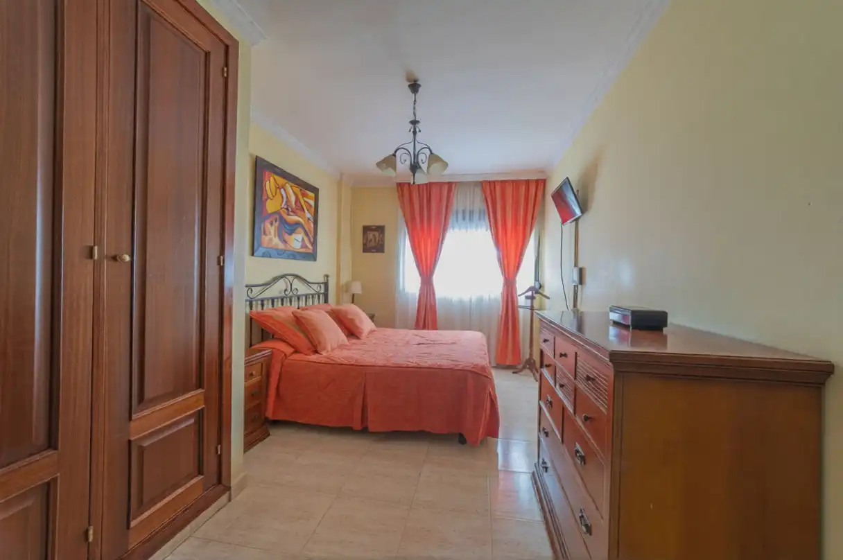 Bedroom of Flat for sale in Málaga  with Terrace