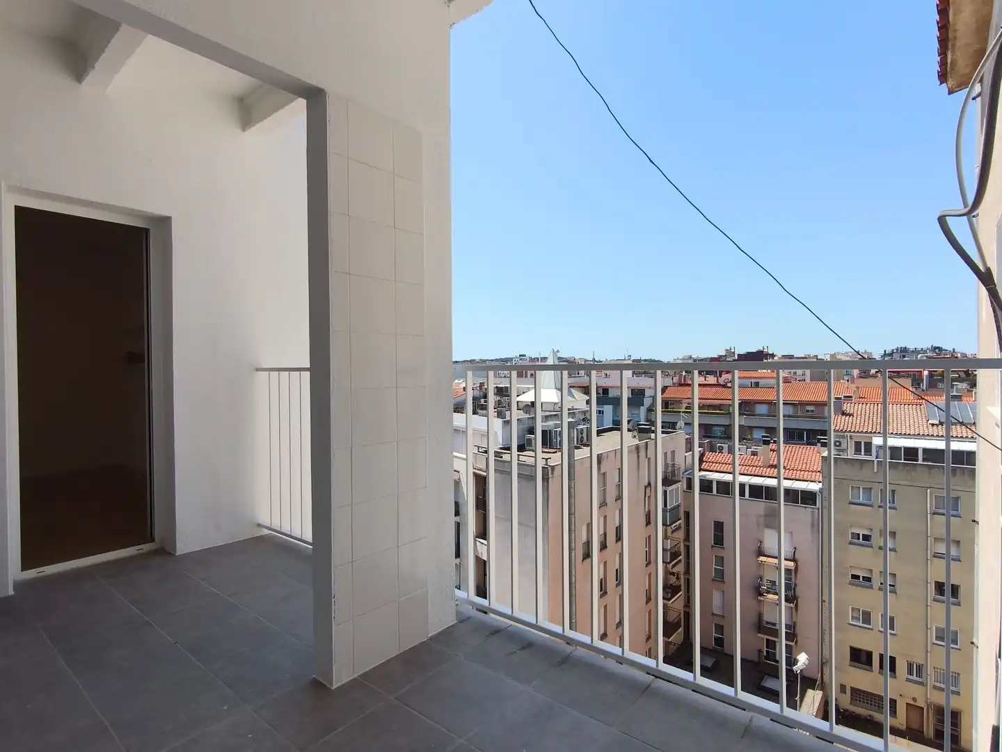 Balcony of Attic for rent in Girona  with Air Conditioner, Heating and Terrace