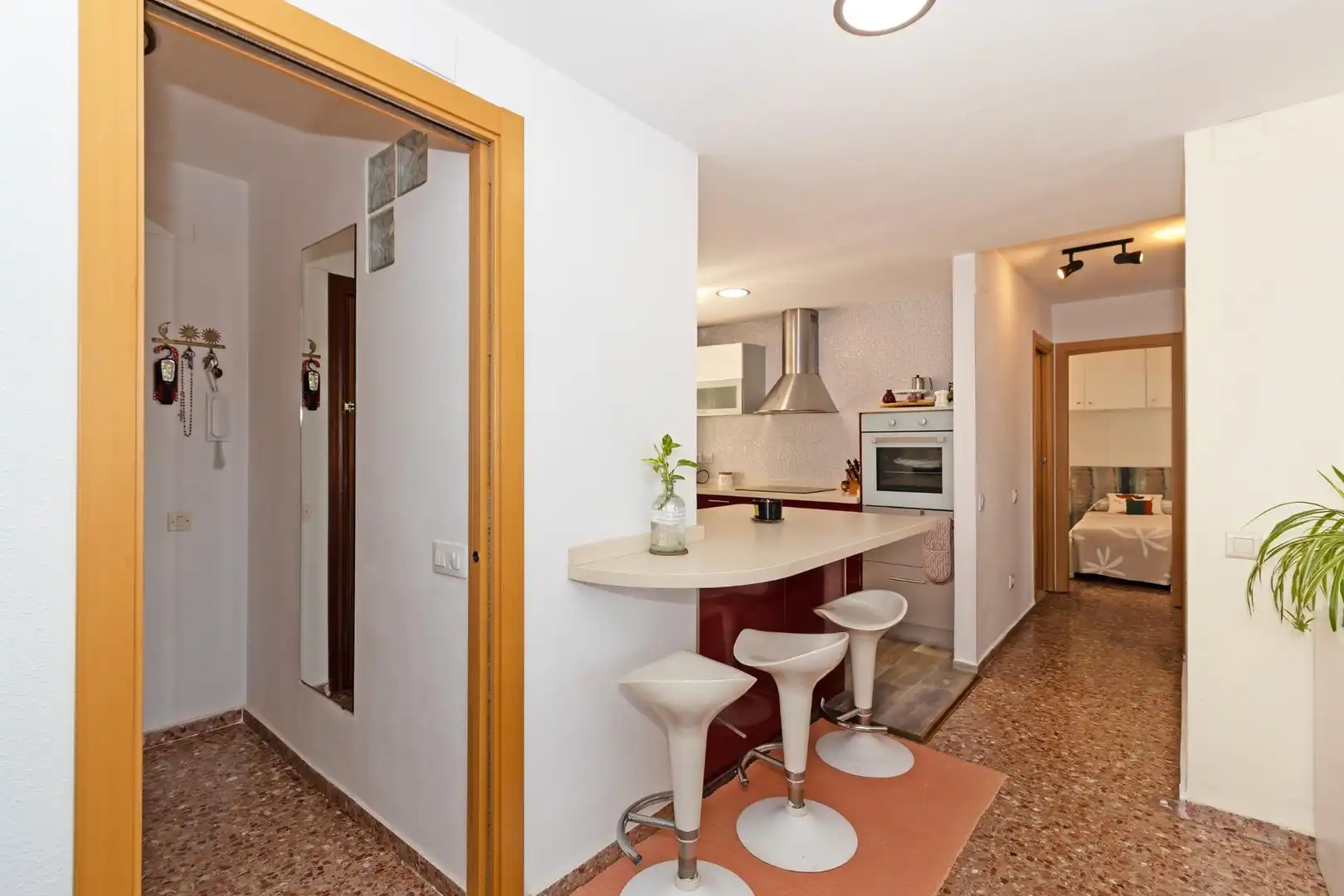 Kitchen of Flat for sale in Paterna  with Furnished