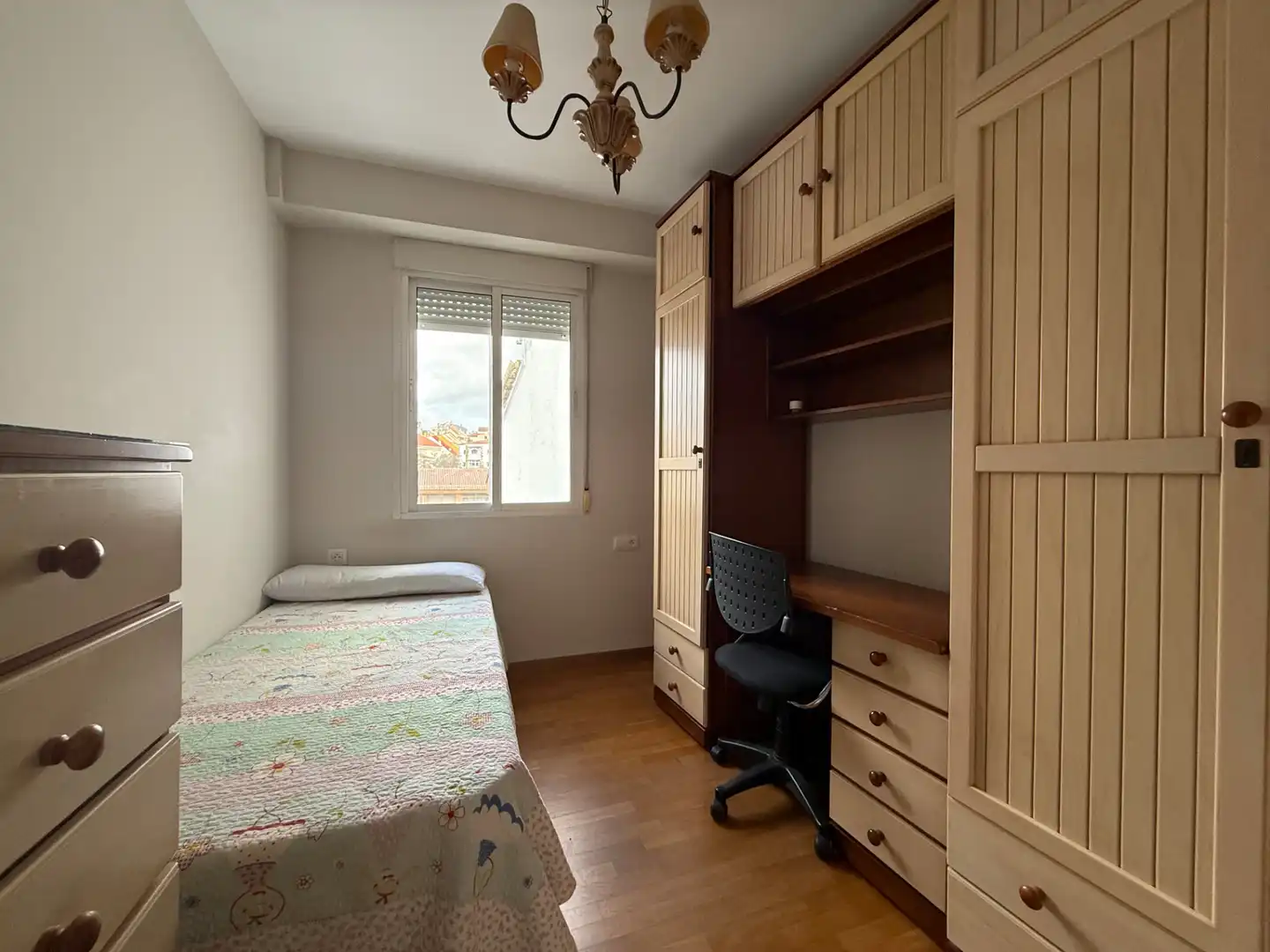 Bedroom of Flat for sale in Plasencia  with Air Conditioner, Heating and Furnished