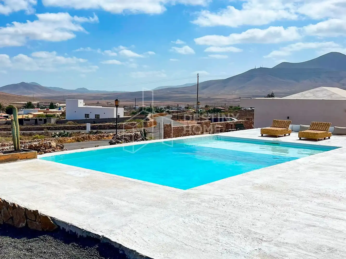Piscina de Casa o chalet en venta en La Oliva con Jardín privado, Terraza y Piscina