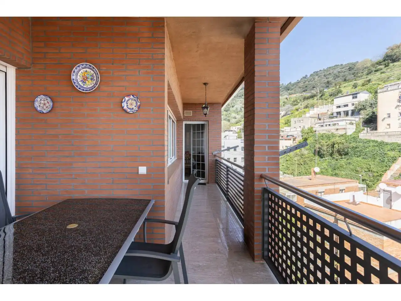 Balcony of Houses for sale in Barcelona  with Air Conditioner, Heating and Terrace