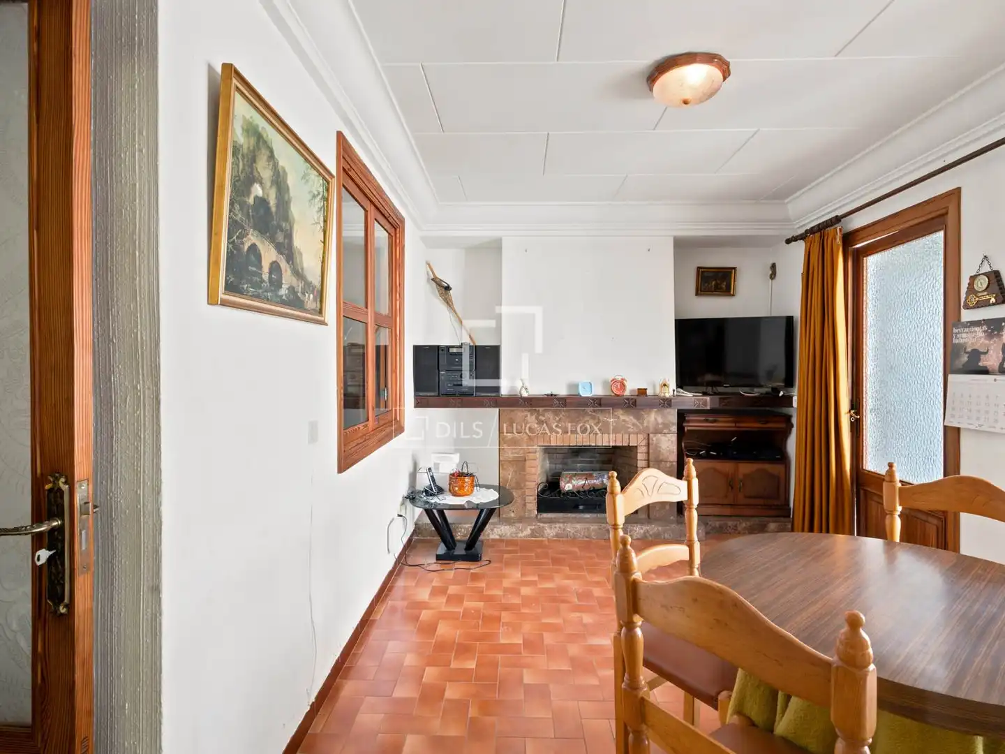 Sala de estar de Casa o chalet en venta en Sa Pobla con Aire acondicionado, Terraza y Trastero