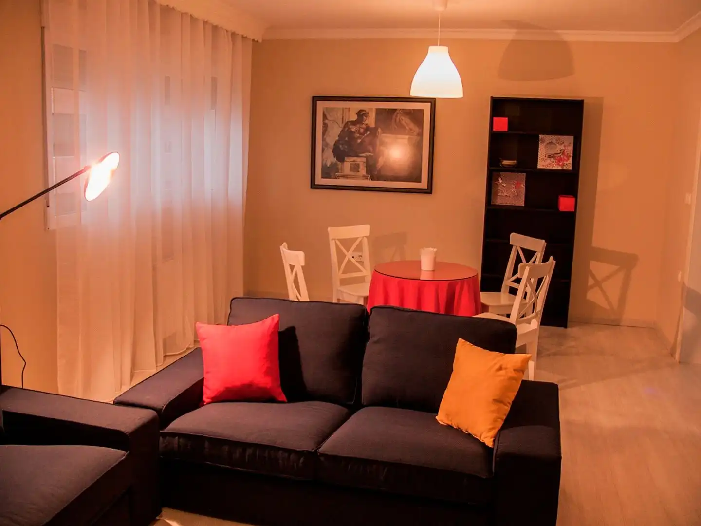 Living room of Flat for rent in Granada  with Heating, Furnished and Oven