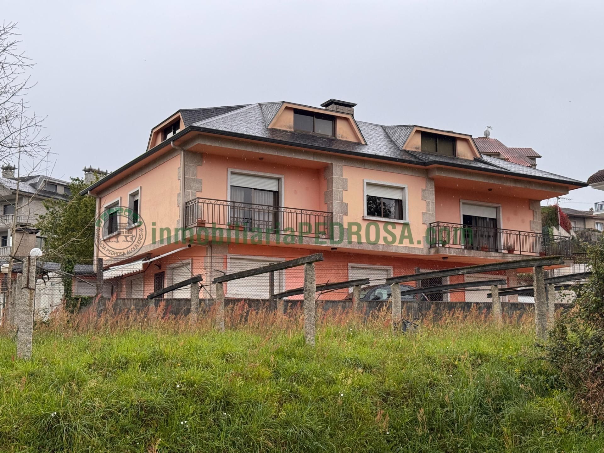 Vista exterior de Casa o chalet en venta en Poio con Calefacción, Jardín privado y Terraza