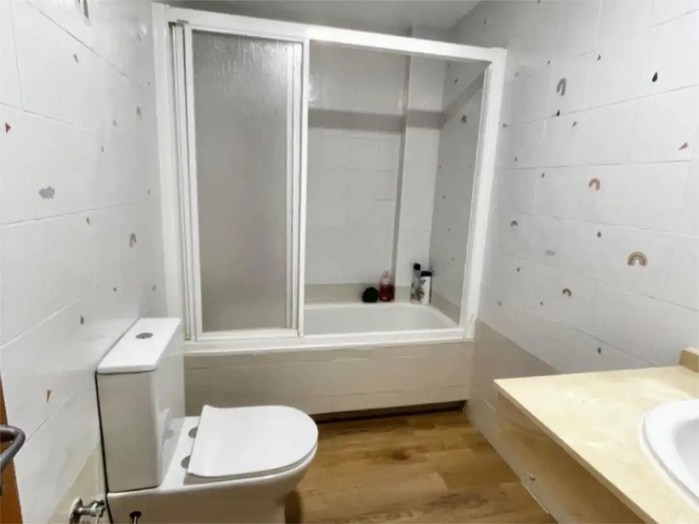 Bathroom of Flat for sale in Mojácar  with Air Conditioner, Private garden and Parquet flooring