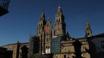 Vista exterior de Local en venda en Santiago de Compostela 