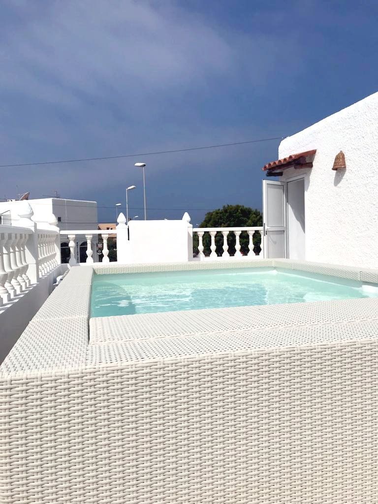 Swimming pool of House or chalet for sale in Sant Josep de sa Talaia  with Air Conditioner, Heating and Terrace