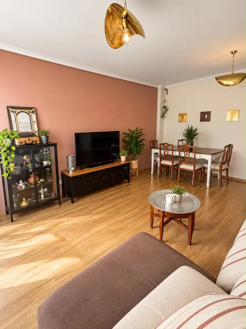 Sala d'estar de Casa adosada en venda en Zona Sur - Barrio Cortes