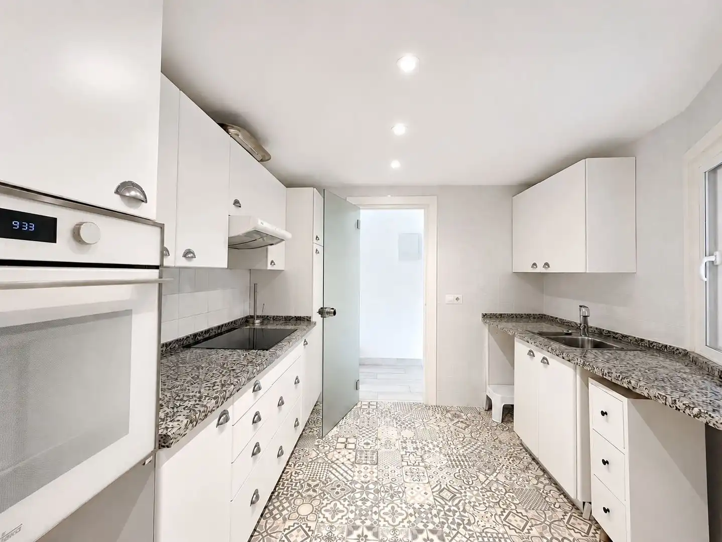 Cocina de Apartamento en venta en Jávea / Xàbia con Aire acondicionado, Jardín privado y Terraza