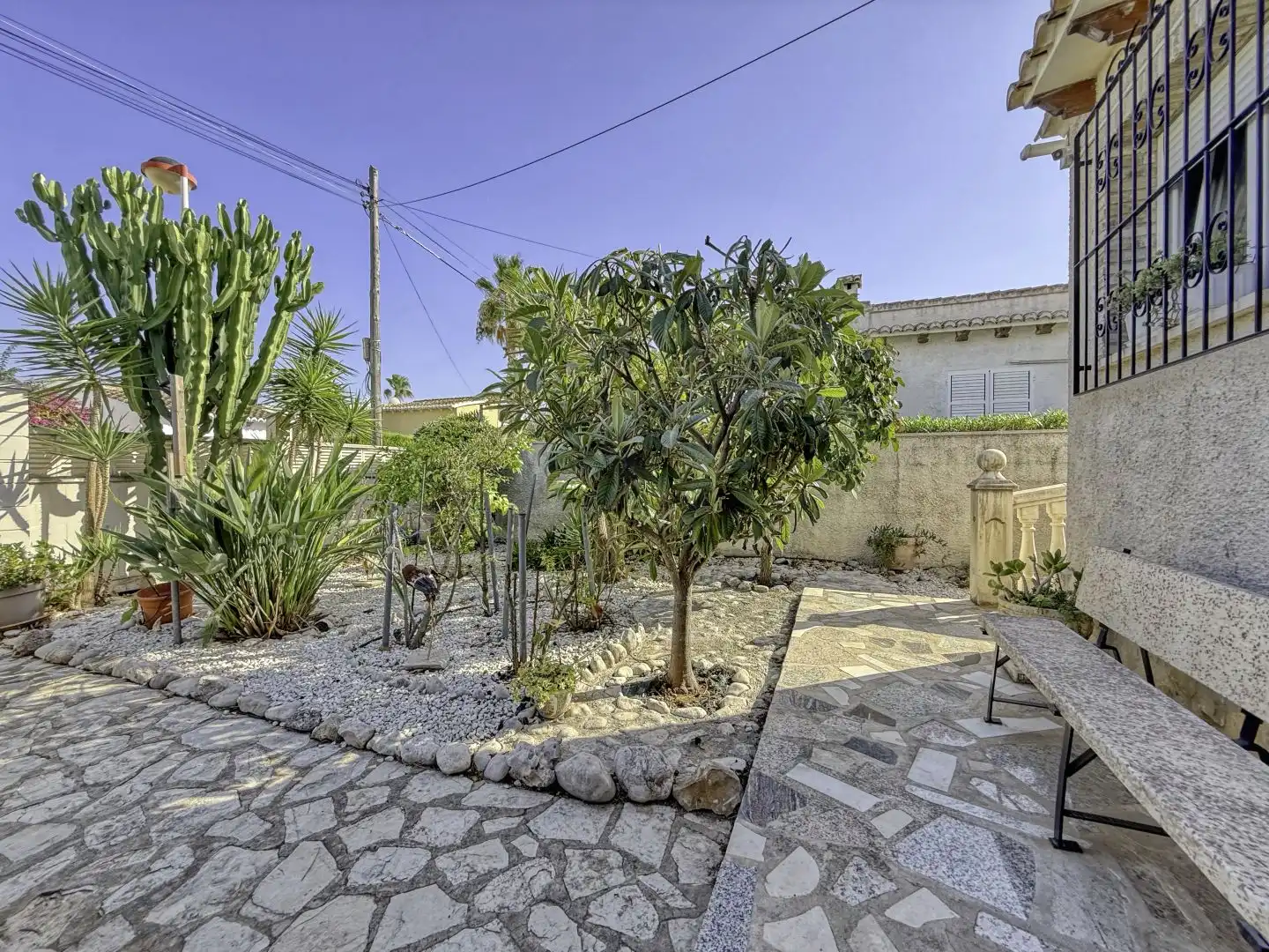 Garden of Houses for sale in Els Poblets  with Air Conditioner, Heating and Terrace
