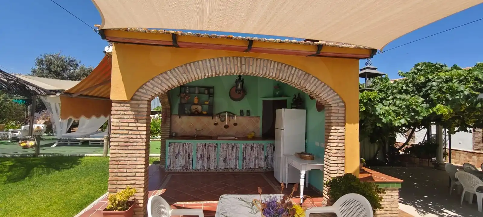 Cocina de Casa o chalet en venta en Écija con Aire acondicionado y Piscina