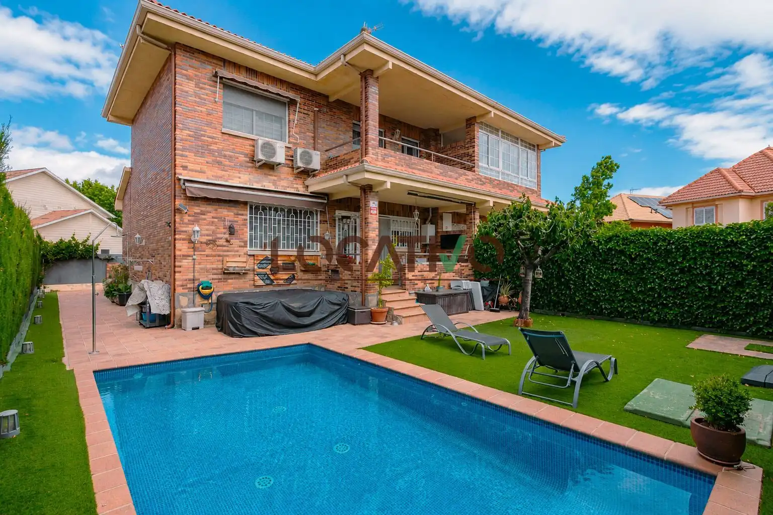 Casa amb piscina en venda a Villanueva de la Cañada ciudad, imagen 45