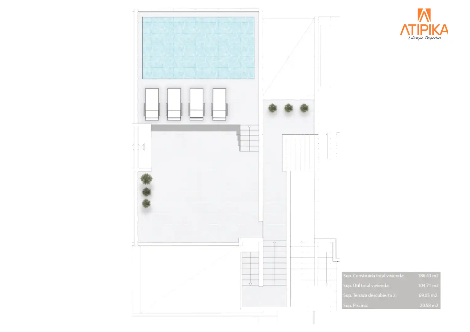 Ático en venta en Es Mercadal con Aire acondicionado, Calefacción y Terraza