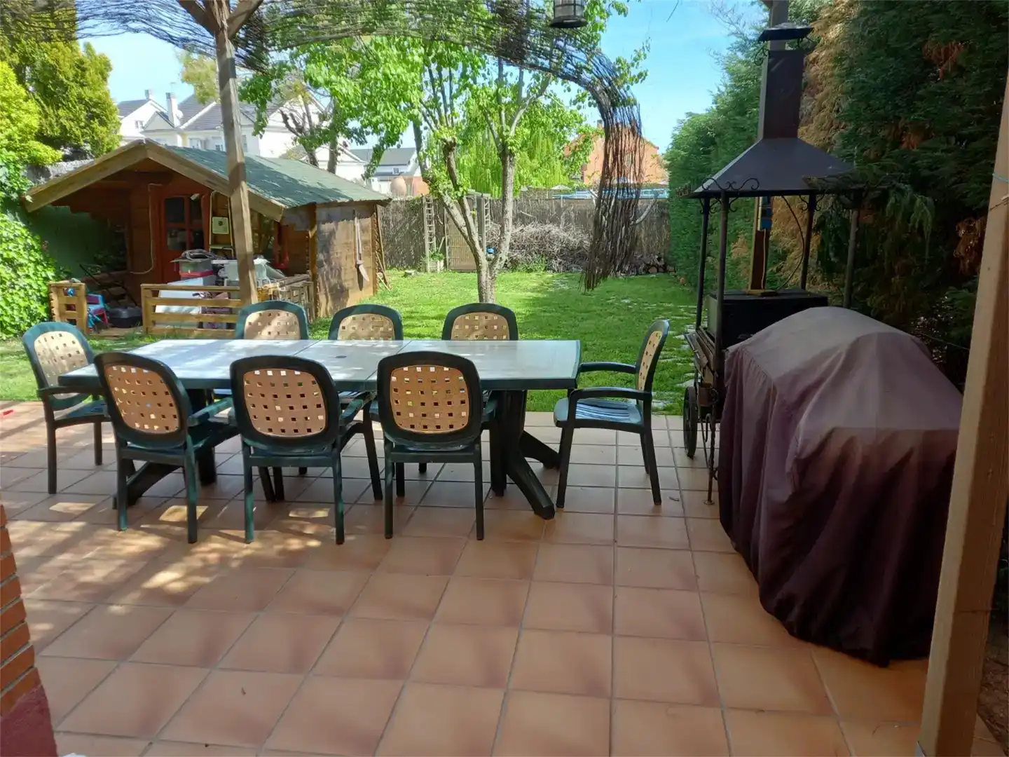 Terrace of Houses for share in Illescas  with Air Conditioner, Private garden and Storage room