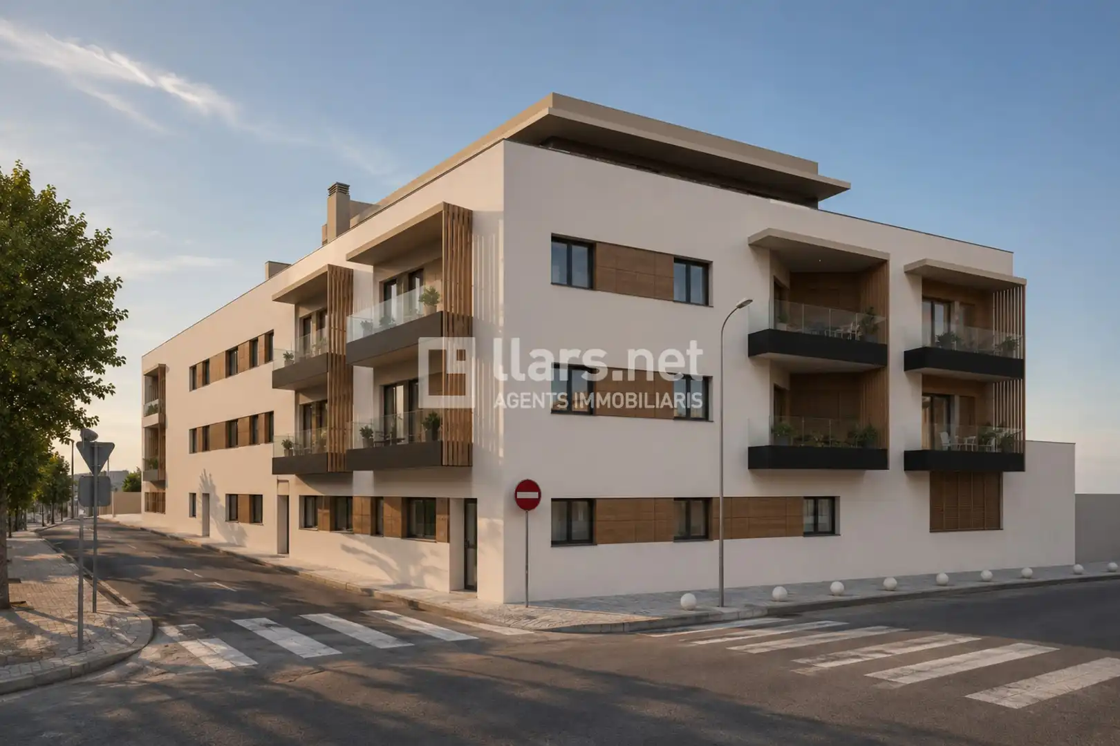 Vista exterior de Pis en venda en Sitges amb Aire condicionat, Terrassa i Traster
