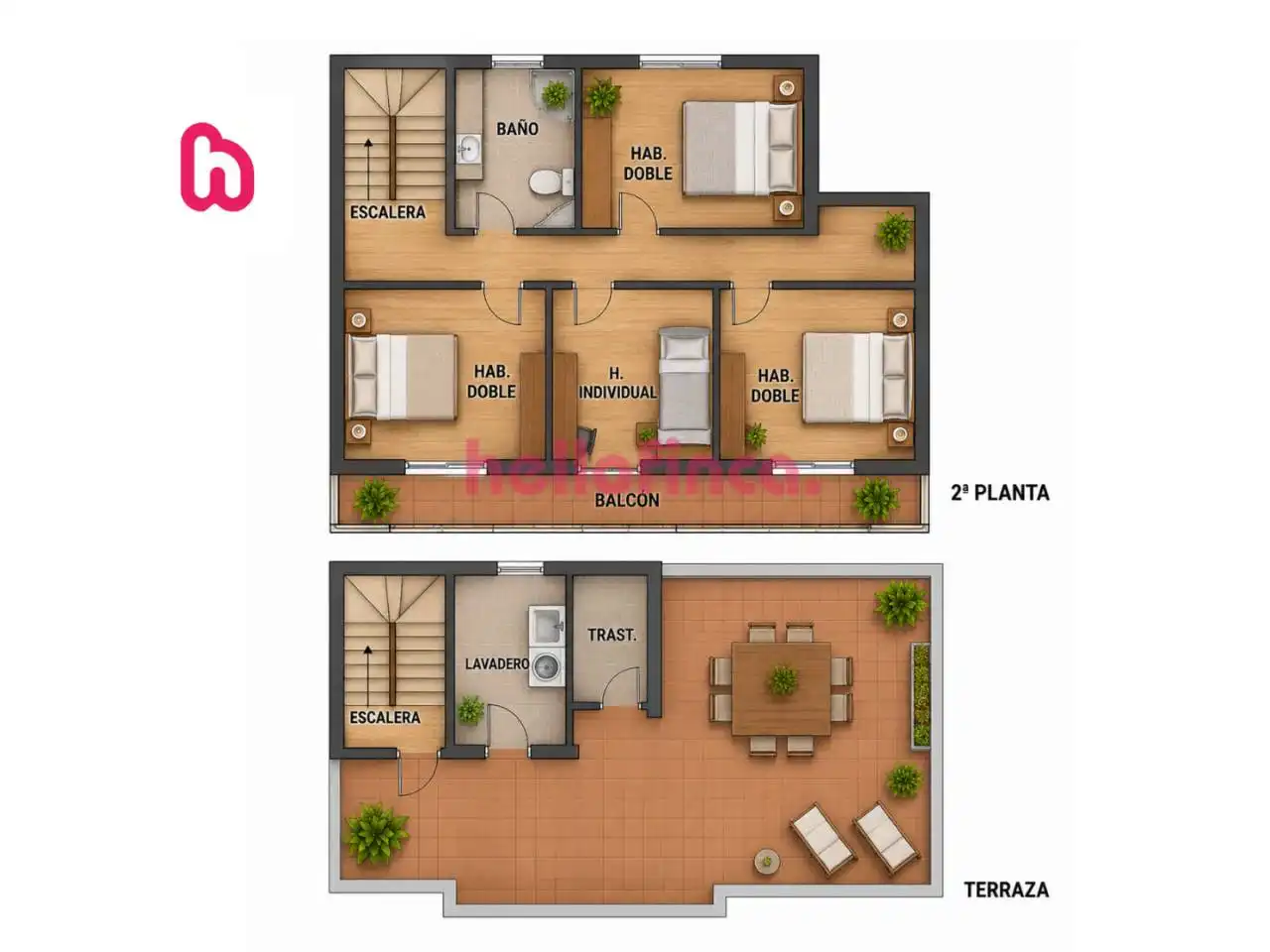 Casa adosada en venta en Santa Perpètua de Mogoda con Aire acondicionado, Calefacción y Terraza